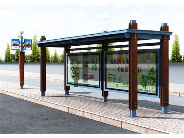 候車亭滾動燈箱