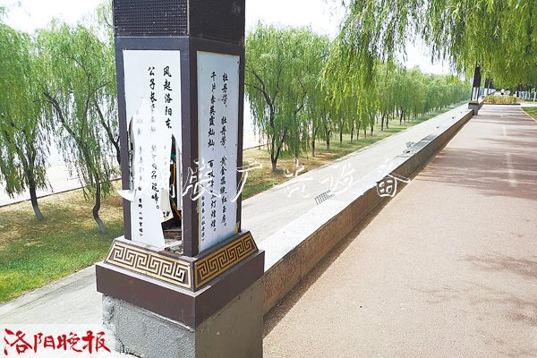 洛浦公園景觀路燈遭破滾動(dòng)式燈箱壞 公共設(shè)施需要共同愛護(hù)