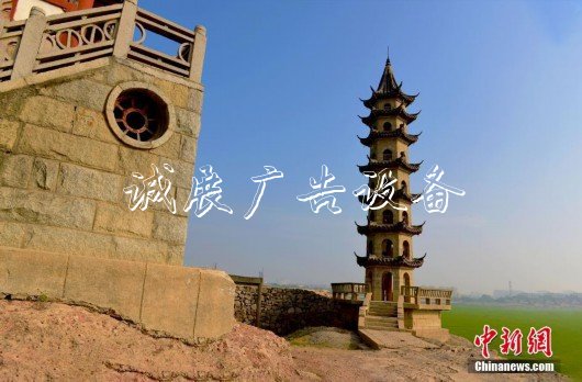 鄱陽(yáng)湖進(jìn)入枯水社區(qū)宣傳欄期 落星墩步行可達(dá)