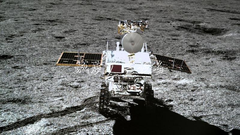 “玉兔二號”破紀(jì)錄了廣告燈箱！成為在月面工作最久月球車