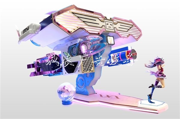 15萬元！微星B站定制指路牌燈箱版主機：超燃高達外形