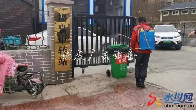 招遠(yuǎn)市區(qū)設(shè)置50個垃圾分類亭廢棄口罩專用垃圾箱