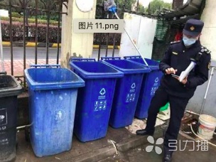 園區(qū)加大執(zhí)法檢查力度黨建宣傳欄，推進重點場所垃圾分類